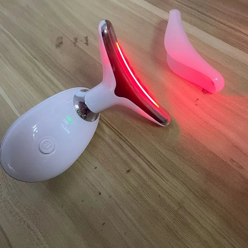 Neck and Facial skin tightening wand