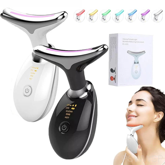 Neck and Facial skin tightening wand